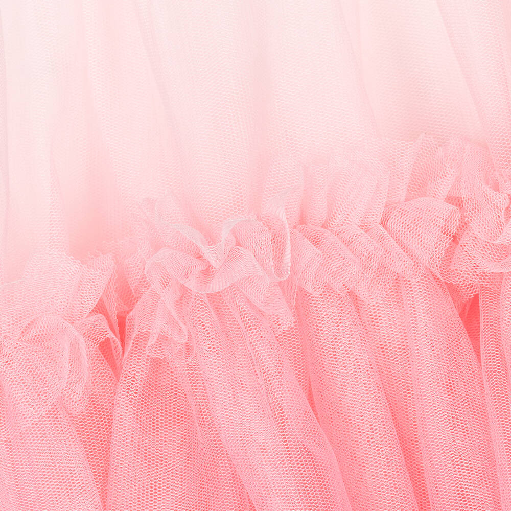 Pink ombre tulle skirt top