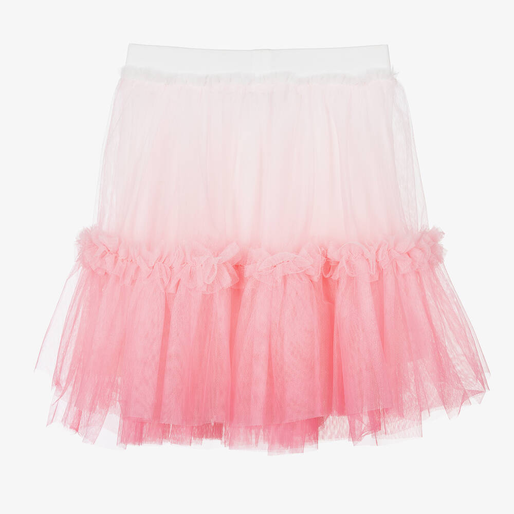 Angel's Face-Girls White & Pink Ombré Tutu Skirt | Childrensalon Outlet