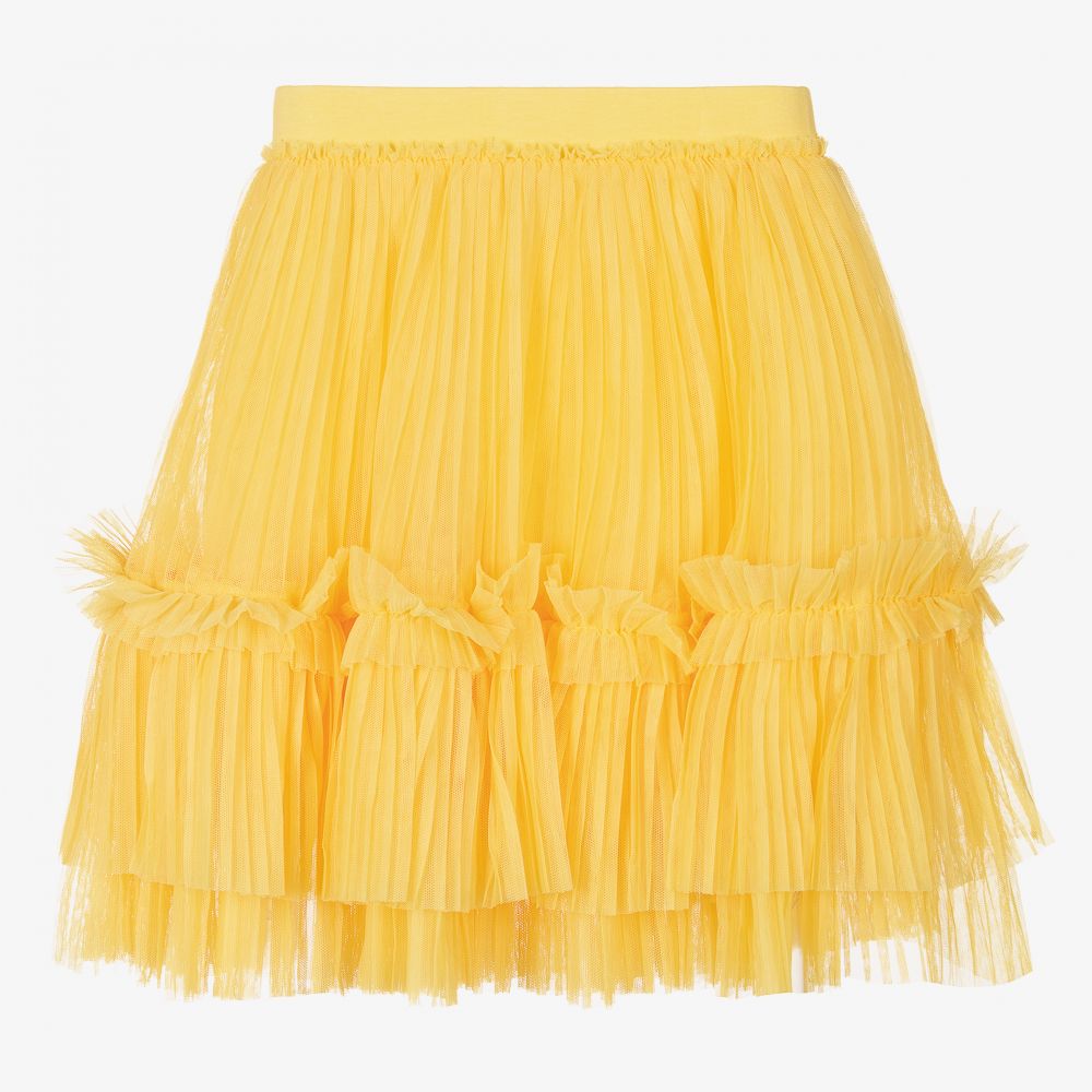 Angel's Face-Girls Yellow Tulle Skirt | Childrensalon Outlet