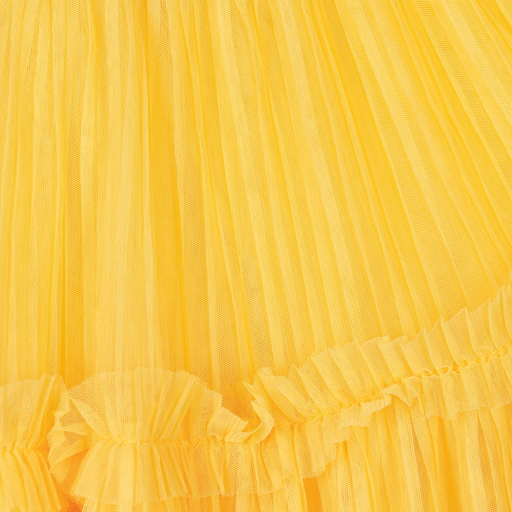 Angel's Face-Girls Yellow Tulle Skirt | Childrensalon Outlet