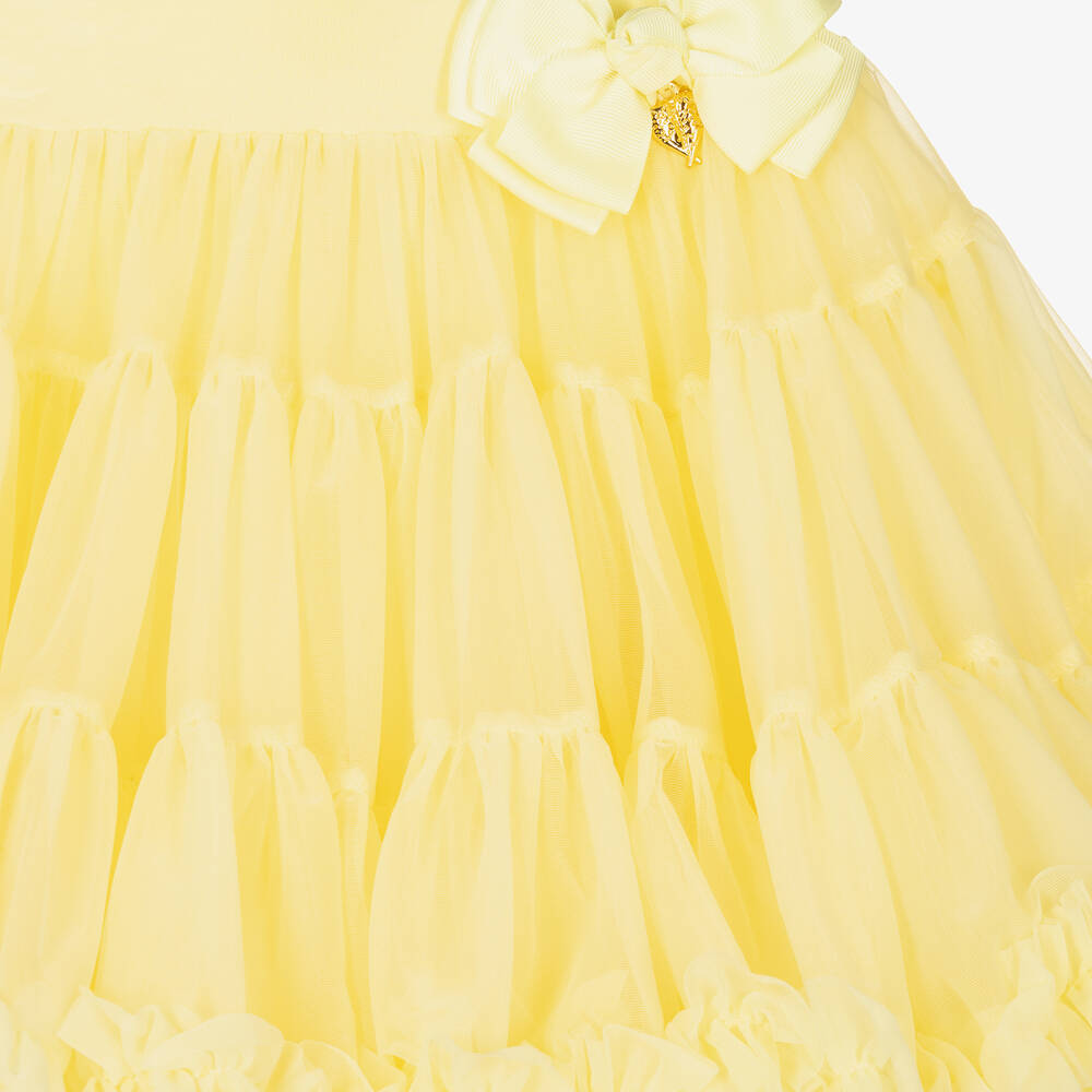 Angel's Face-Girls Yellow Tulle Tutu Skirt | Childrensalon Outlet