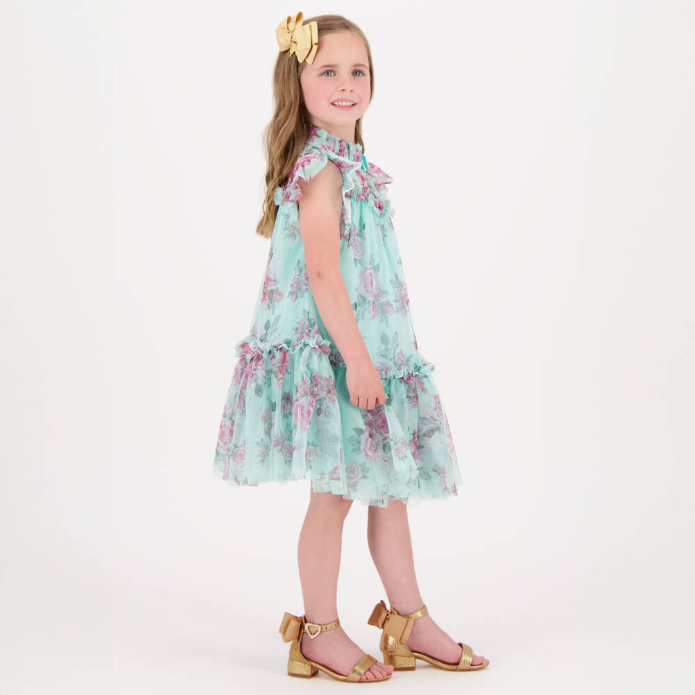 Angel's Face-Gold Ribbon Elegance Sandals for Girls | Childrensalon Outlet