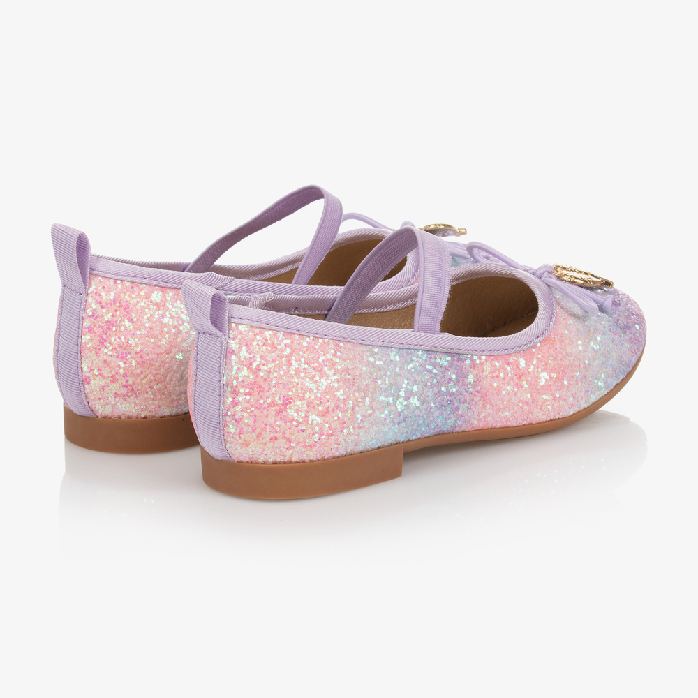 Rainbow ballet flats hotsell