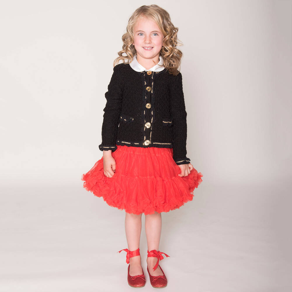 Angel's Face-Red Tutu Skirt with Gift Box | Childrensalon Outlet