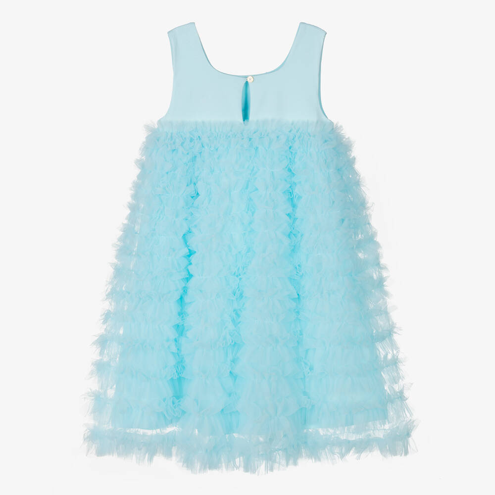 TULLE ASYMMETRY FRILL CAMISOLE