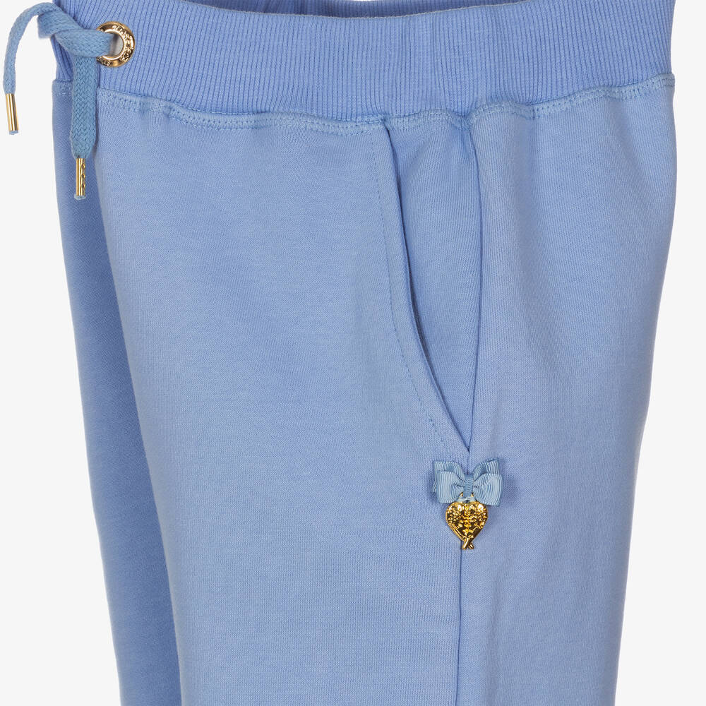 Angel's Face-Голубые хлопковые джоггеры для девочек | Childrensalon Outlet