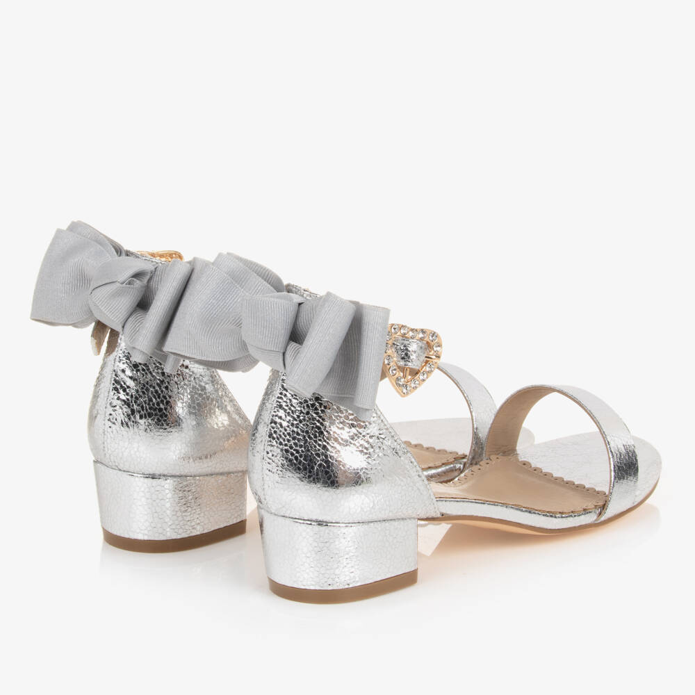 Angel's Face-Teen Girls Gleaming Bow Heel Shoes | Childrensalon Outlet
