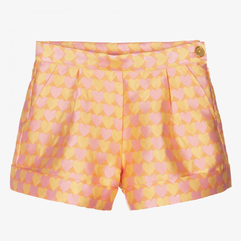 Angel's Face - Short orange Ado fille | Childrensalon