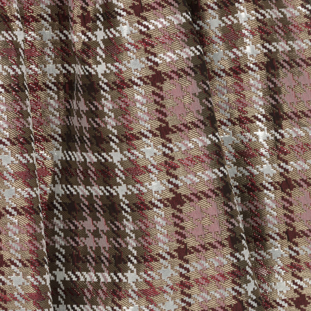 Angel's Face-Teen Girls Pink & Beige Houndstooth Dress | Childrensalon Outlet