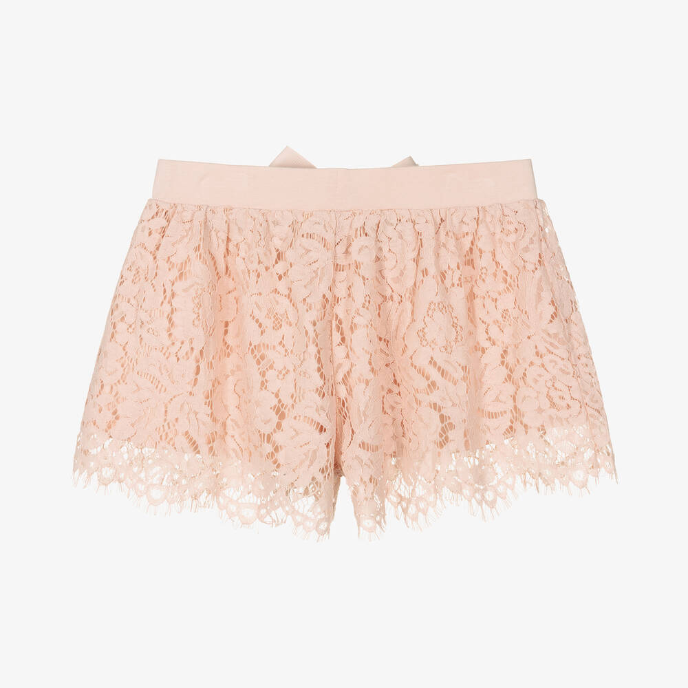cotton  lace　shorts Angel's Face - Teen Girls Pink Cotton Lace Shorts | Childrensalon Outlet