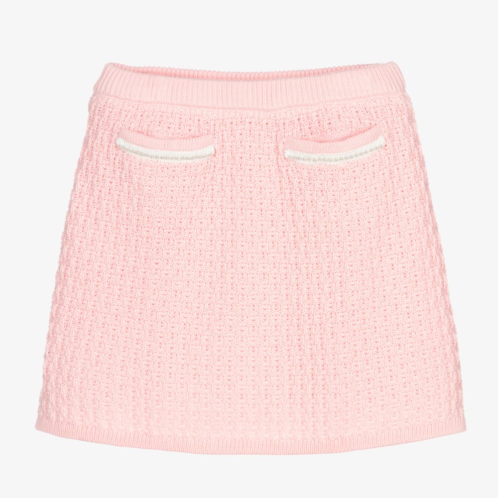 Angel's Face-Teen Girls Pink Knit Skirt | Childrensalon Outlet