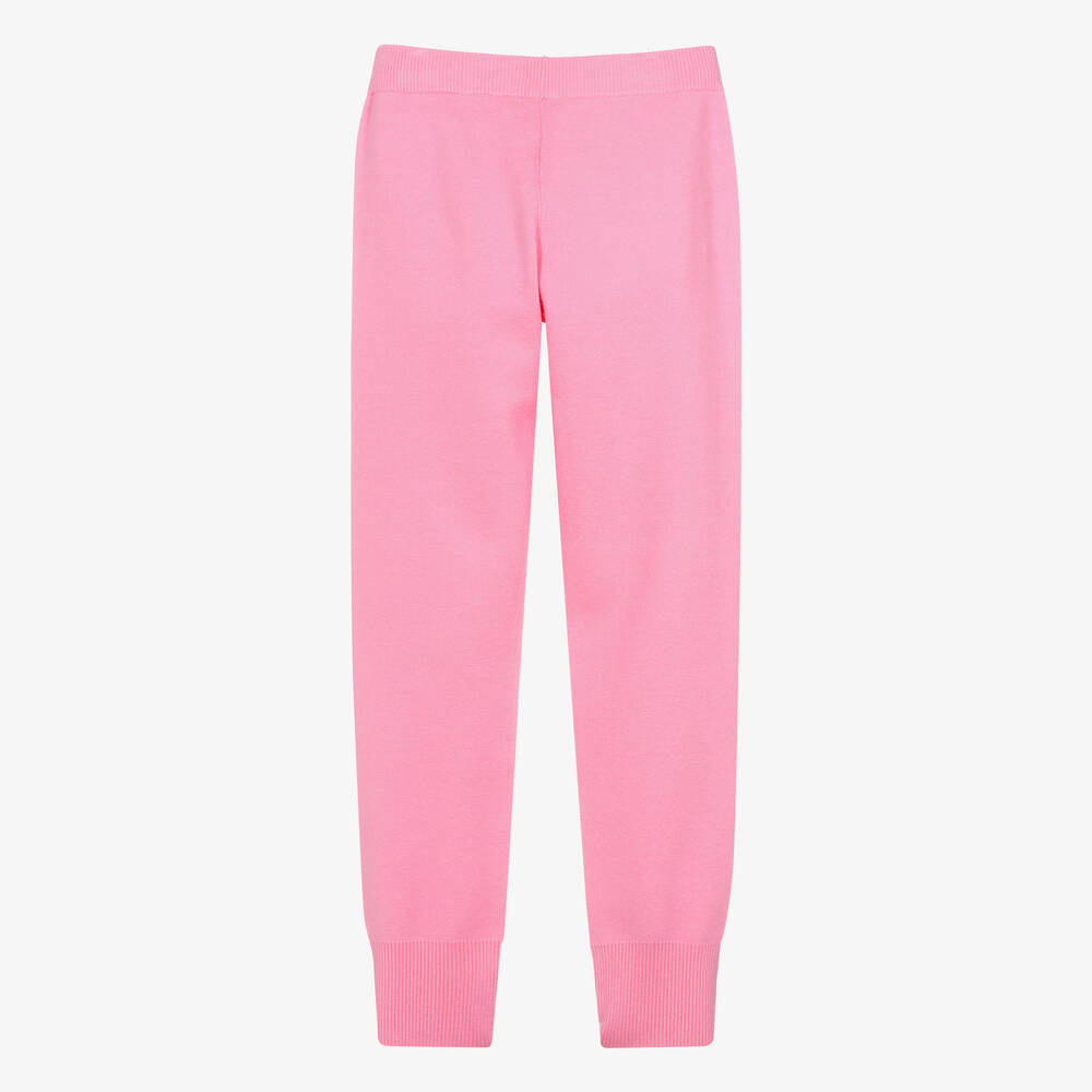 Angel's Face-Teen Girls Pink Knitted Joggers | Childrensalon Outlet