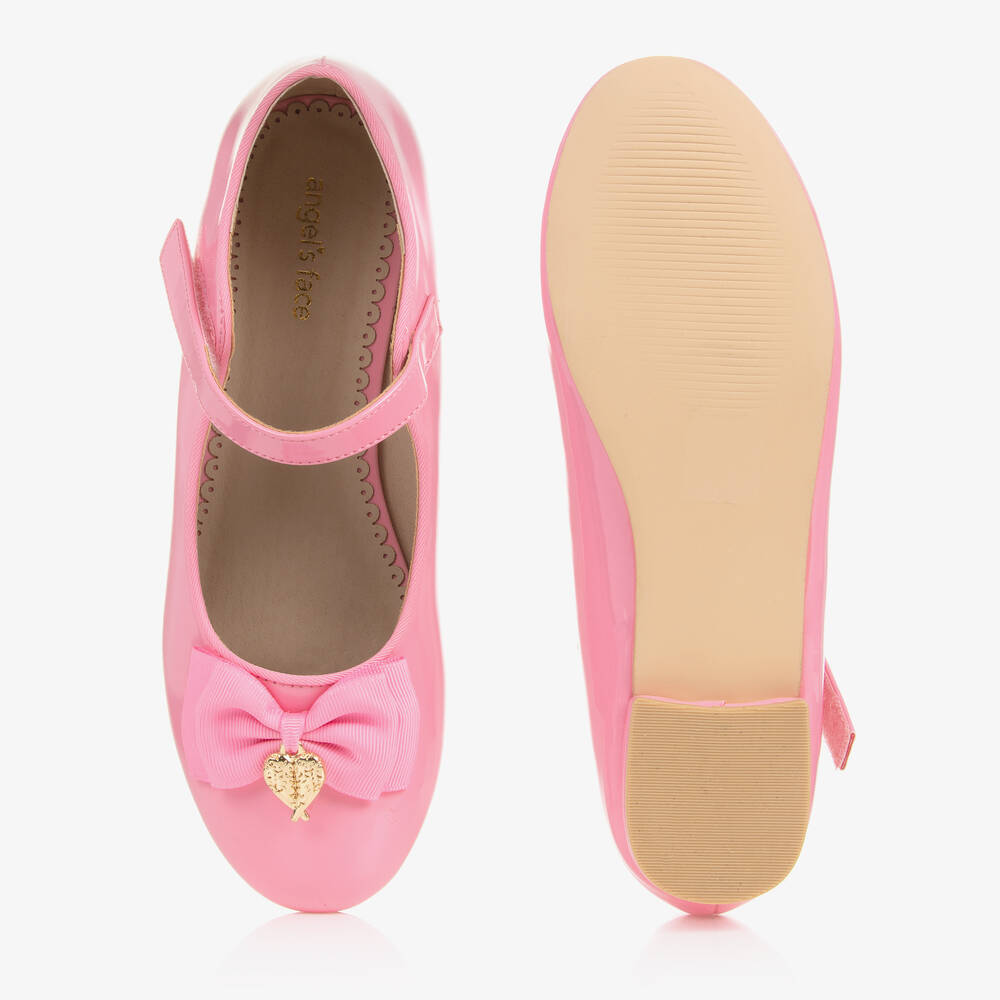Angel's Face-Teen Girls Pink Patent Faux Leather Shoes | Childrensalon Outlet