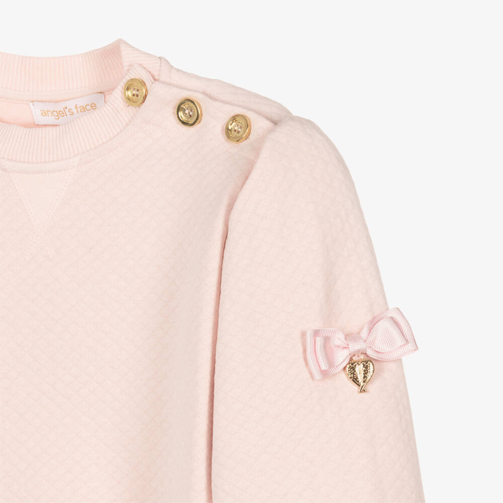 Angel's Face-Розовый топ и шорты из хлопка | Childrensalon Outlet