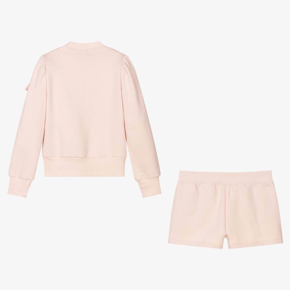 Angel's Face-Розовый топ и шорты из хлопка | Childrensalon Outlet