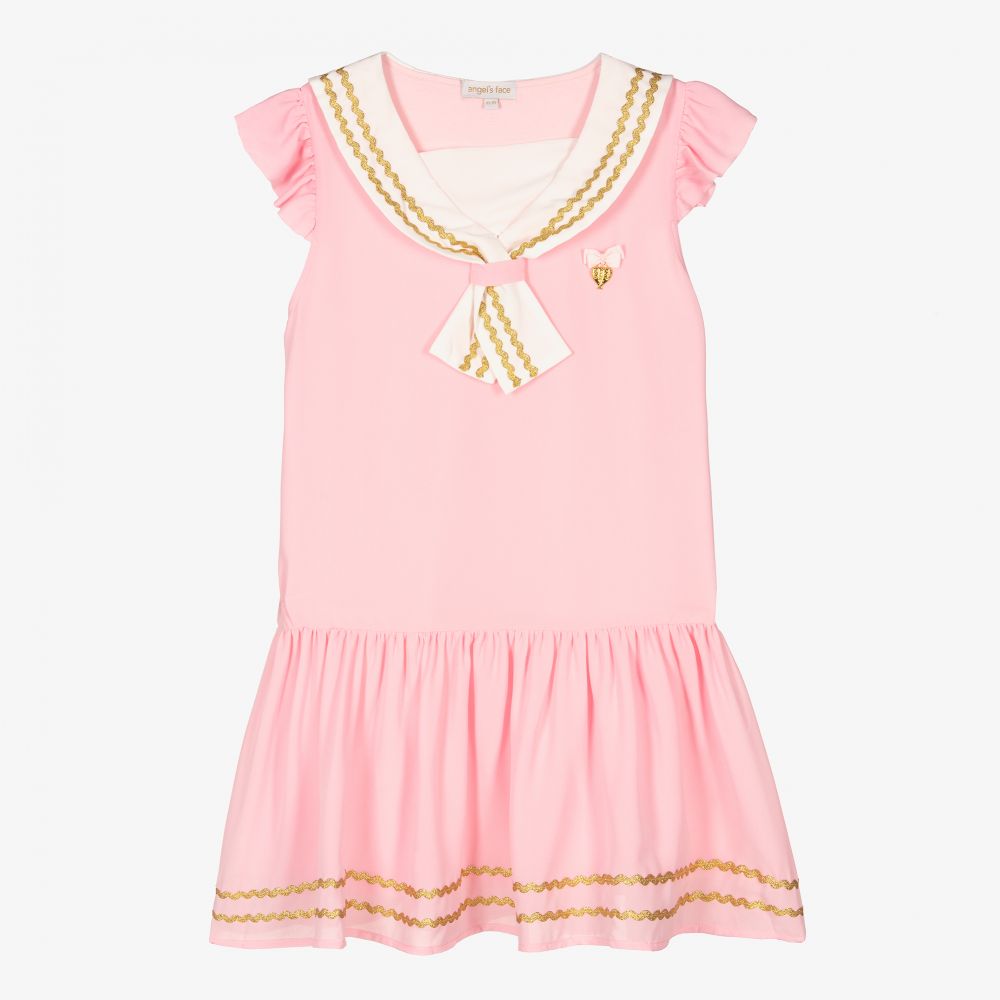 Angel's Face - Rosa Teen Matrosenkleid für Mädchen | Childrensalon