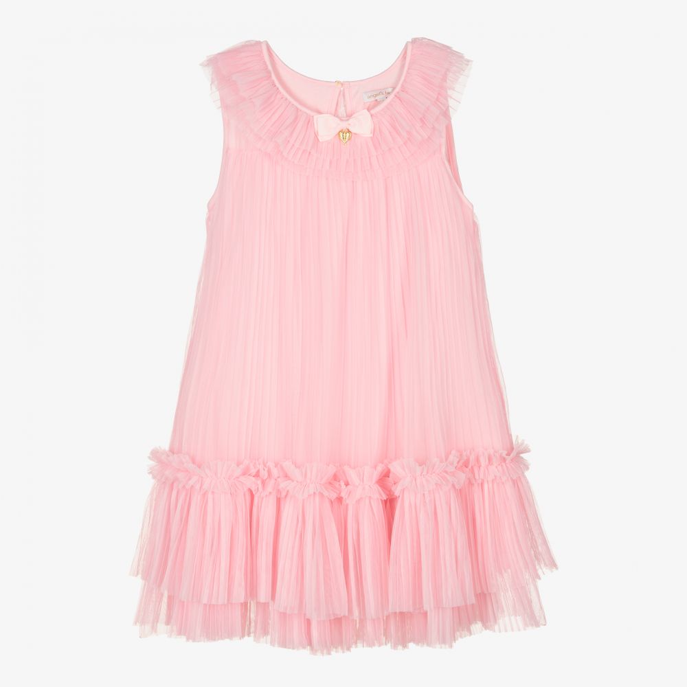 Angel's Face - Teen Girls Pink Tulle Dress | Childrensalon