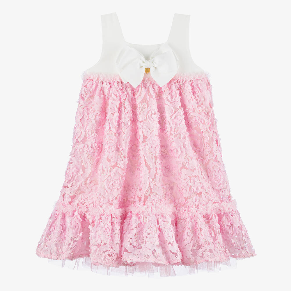 Angel's Face-Teen Girls Pink Tulle & Jersey Dress | Childrensalon Outlet