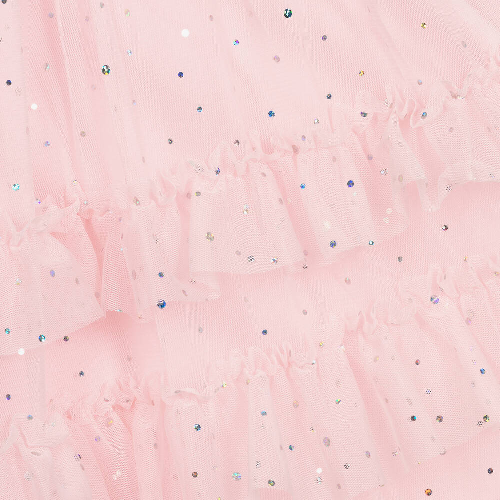 Angel's Face-Teen Girls Pink Tulle Midi Skirt | Childrensalon Outlet