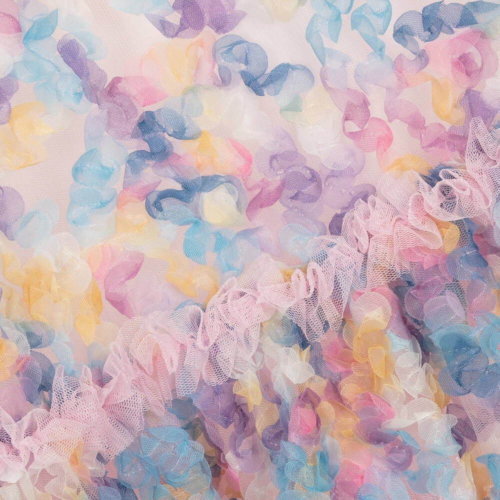 Angel's Face-فستان جيرسي وتول لون أرجواني للمراهقات | Childrensalon Outlet