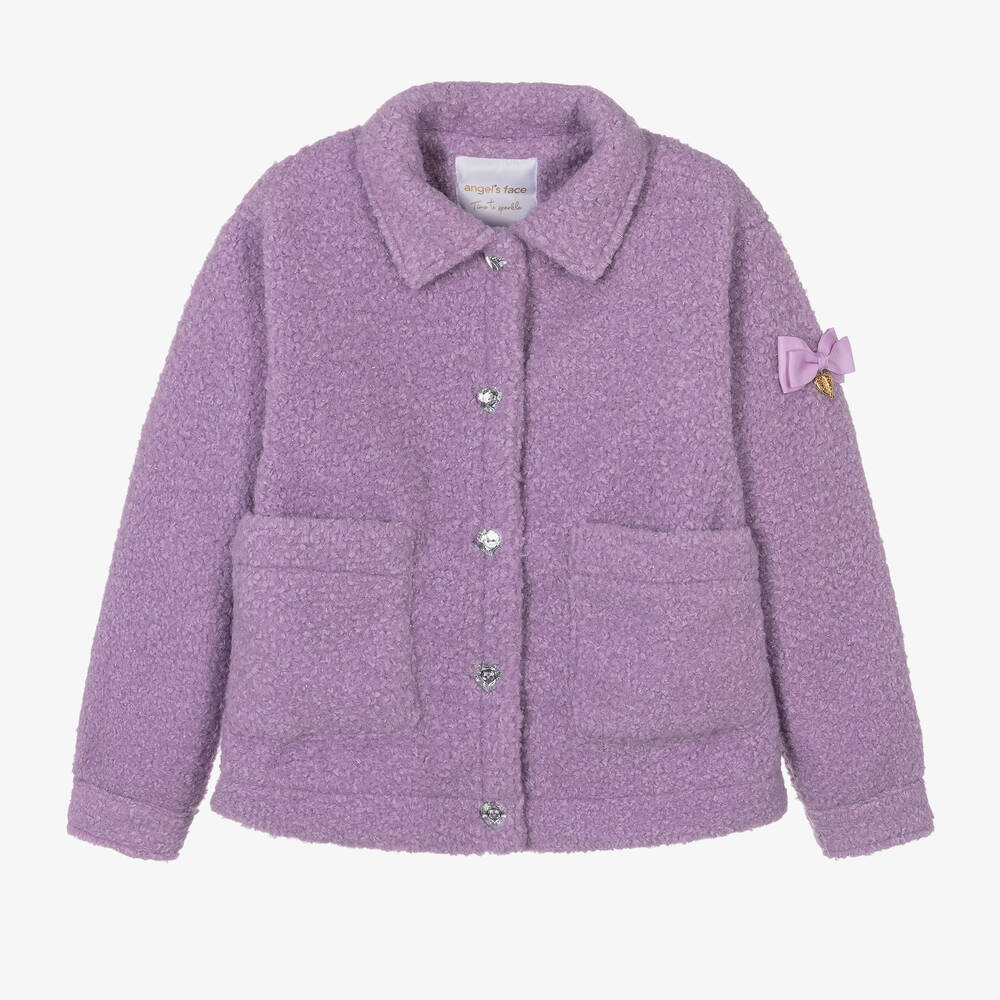 Polaire violette clearance