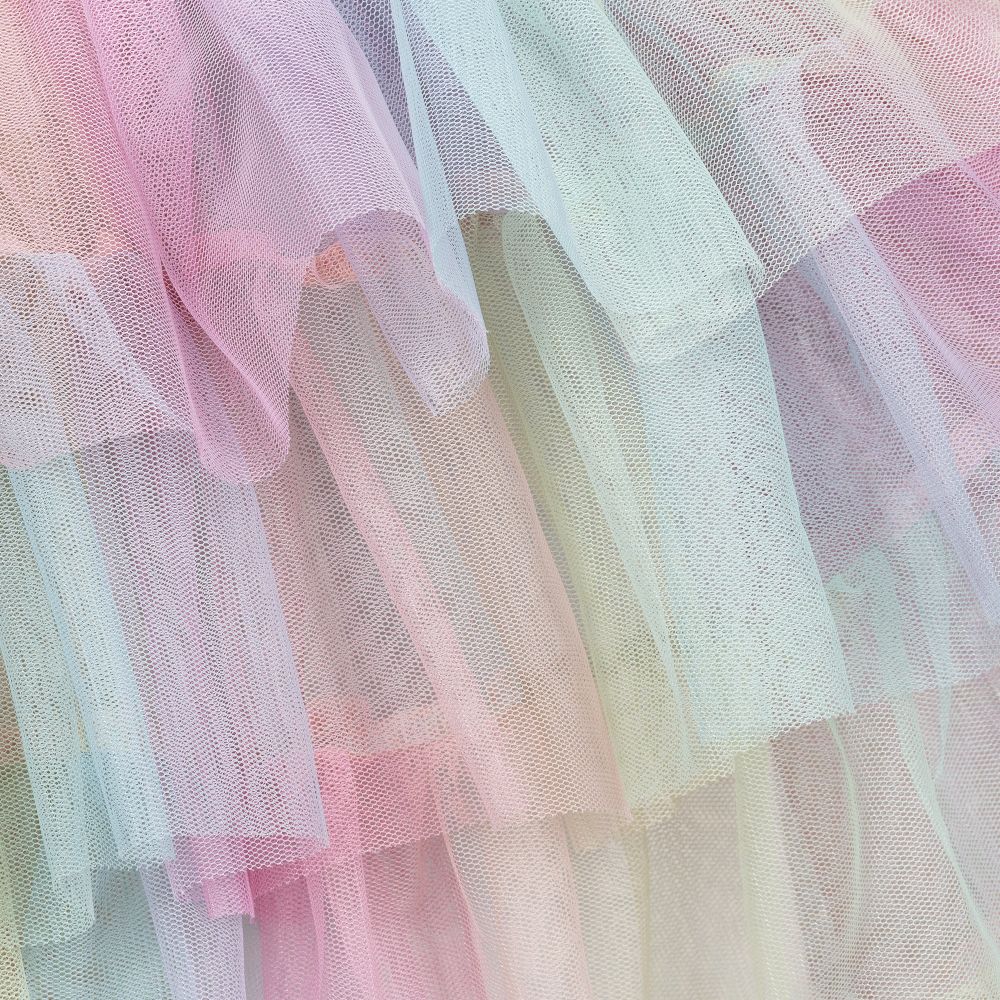 Angel's Face-Teen Girls Rainbow Tulle Dress | Childrensalon Outlet