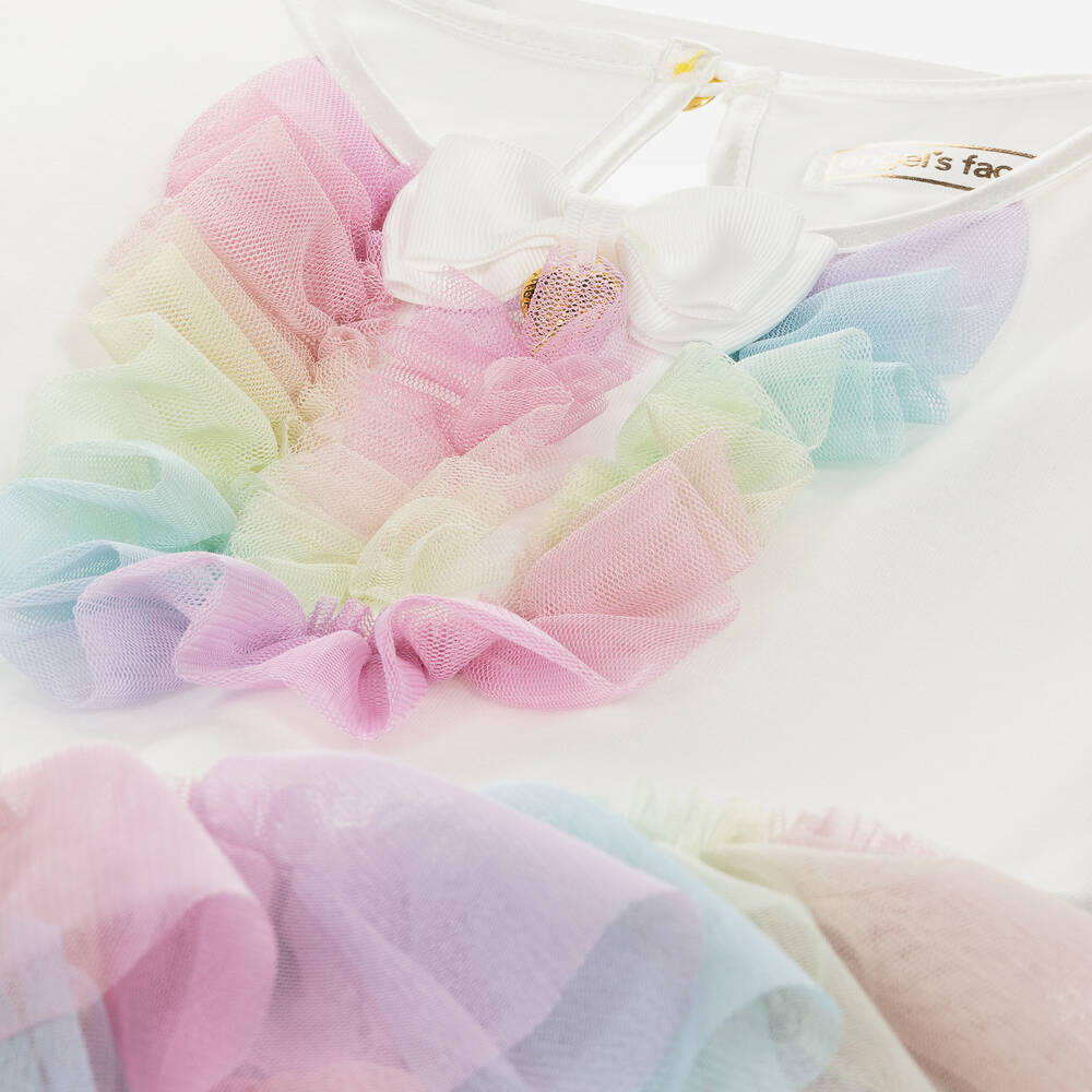 Angel's Face-Teen Girls Rainbow Tulle Dress | Childrensalon Outlet