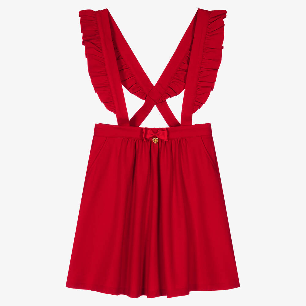 Angel's Face-Teen Girls Red Ruffle Skirt | Childrensalon Outlet