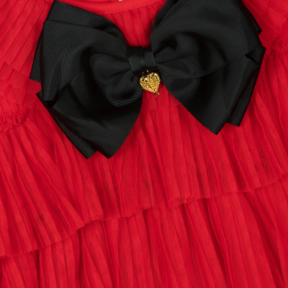 Angel's Face-Teen Girls Red Tulle Dress | Childrensalon Outlet
