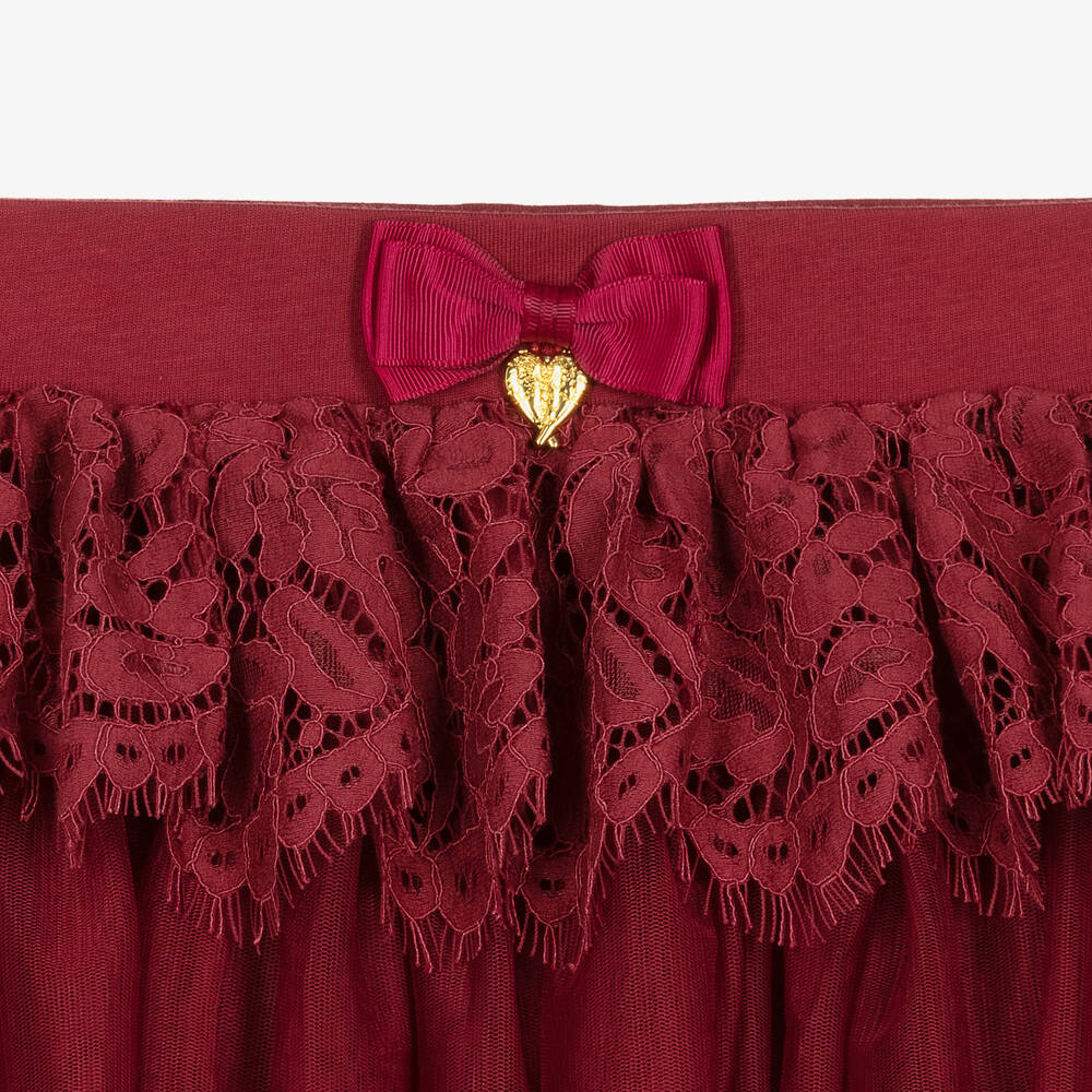 Angel's Face Small Bow Burgundy Angel's Face Small Bow Burgundy