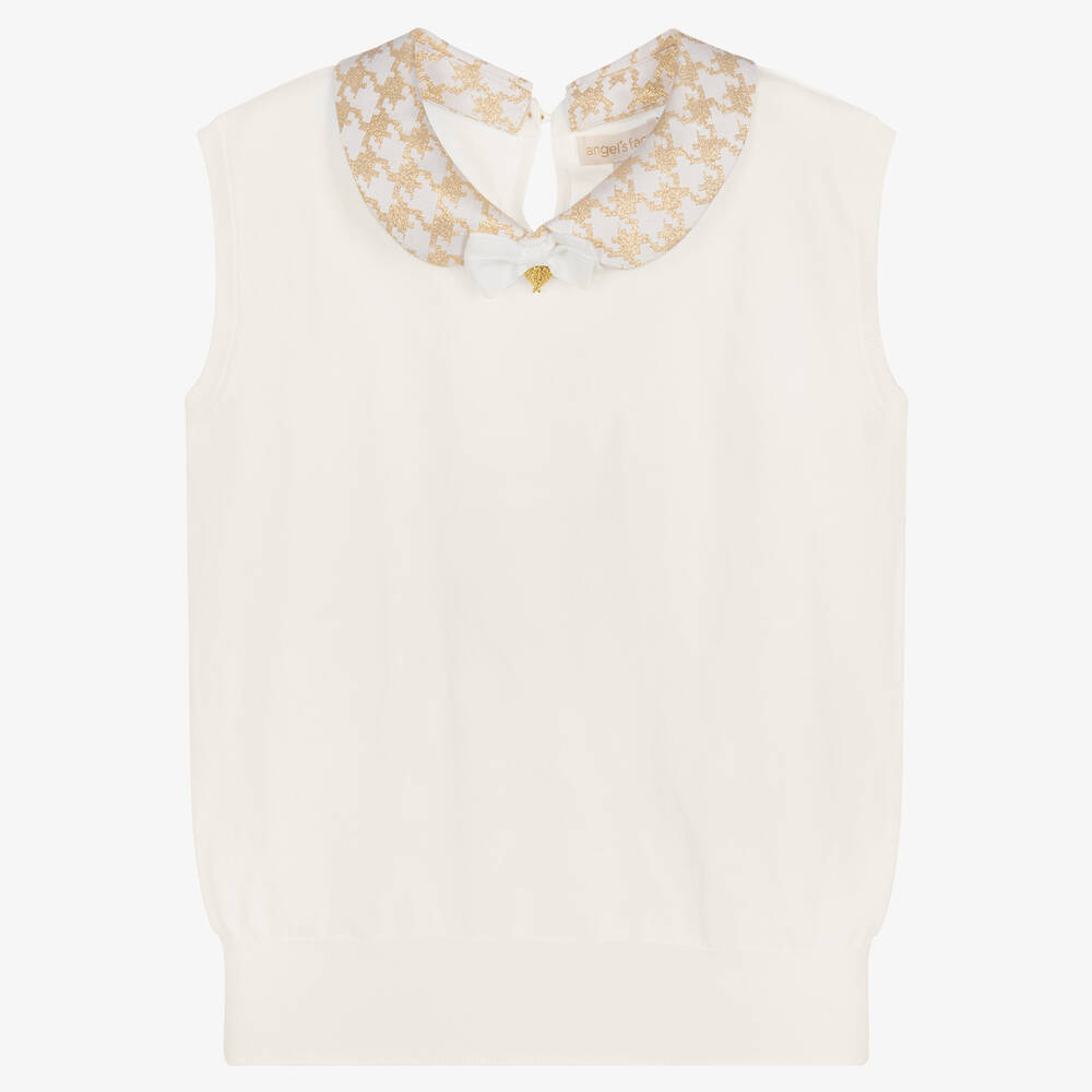 Girls sales gold vest
