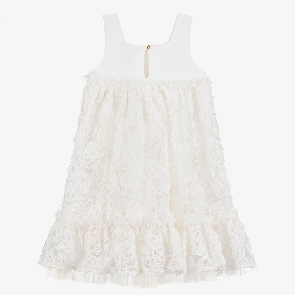 Angel's Face-Teen Girls White Tulle & Jersey Dress | Childrensalon Outlet