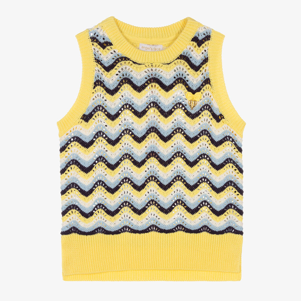 Girls sale yellow vest