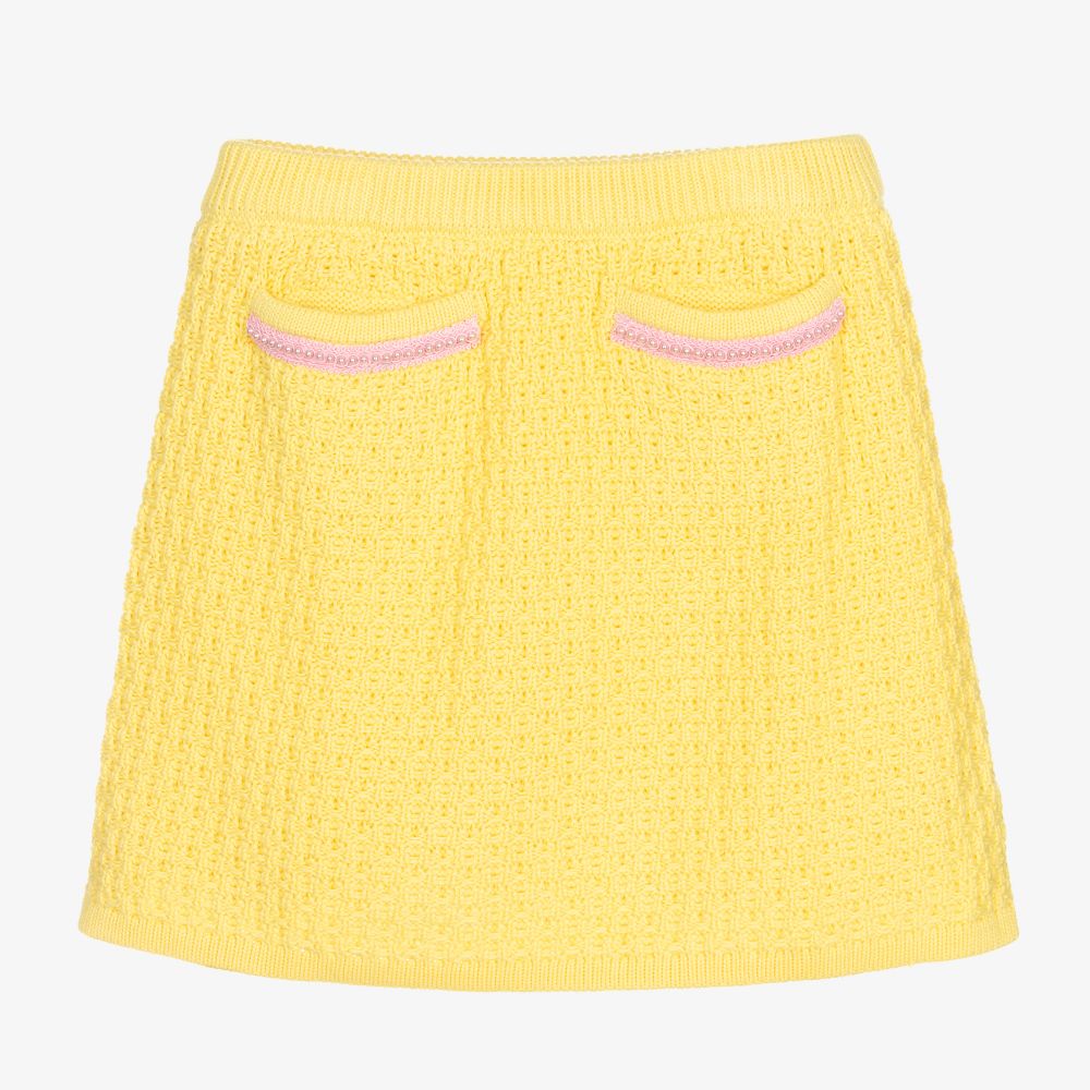 Angel's Face-Teen Girls Yellow Knit Skirt | Childrensalon Outlet