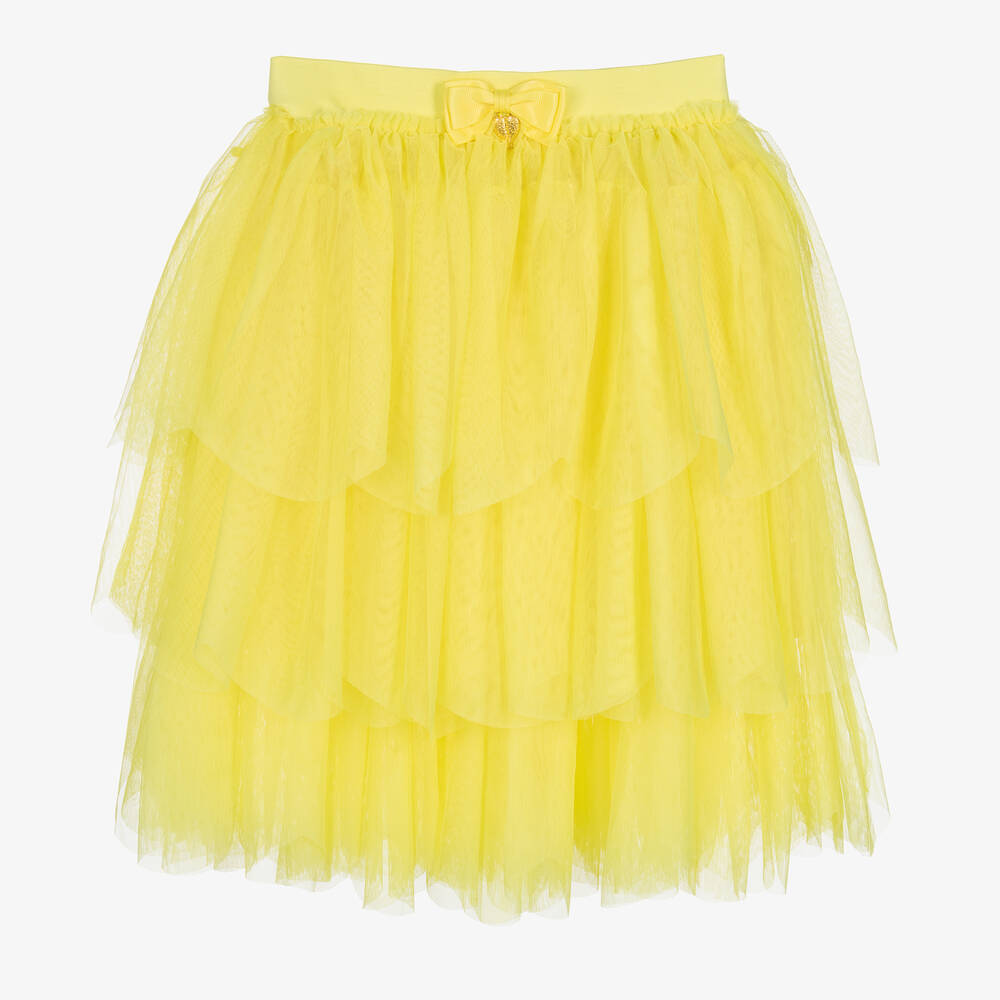 Angel's Face - Желтая юбка-пачка из тюля | Childrensalon
