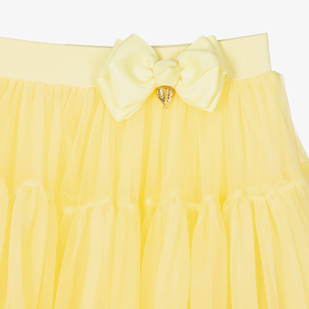 Angel's Face-Teen Girls Yellow Tulle Tutu Skirt | Childrensalon Outlet