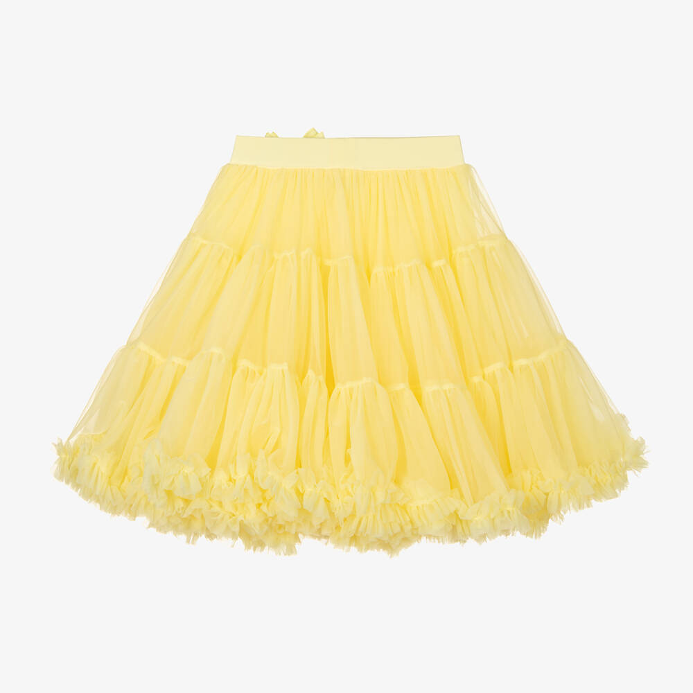 Angel's Face-Teen Girls Yellow Tulle Tutu Skirt | Childrensalon Outlet
