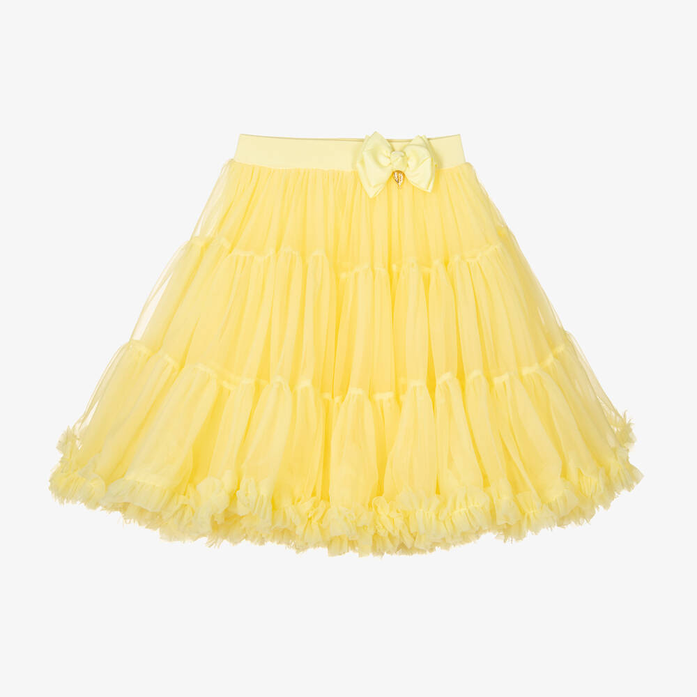 Angel's Face-Teen Girls Yellow Tulle Tutu Skirt | Childrensalon Outlet