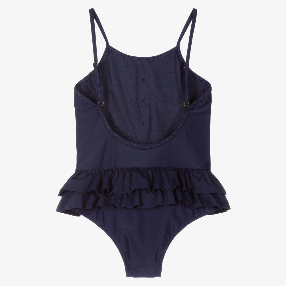 Angel's Face-Синий купальник с рюшами для подростков | Childrensalon Outlet