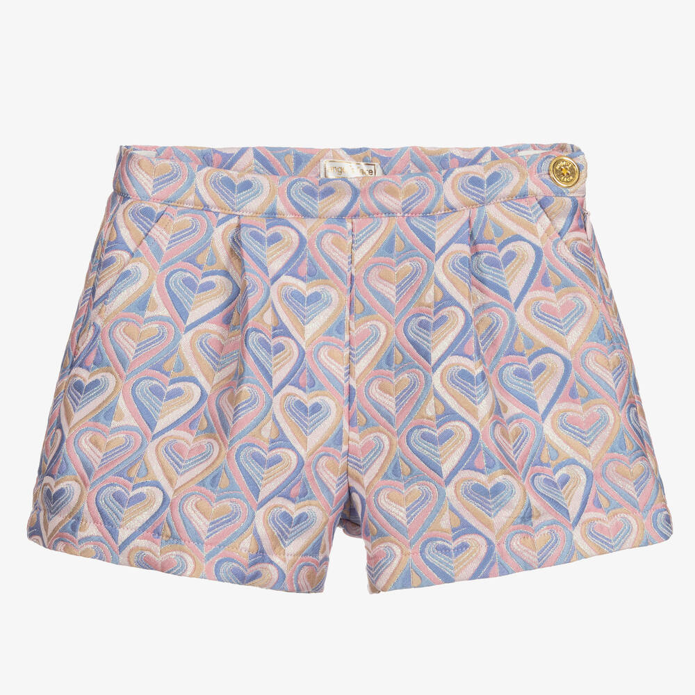 Angel's Face - Teen Pink Brocade Shorts | Childrensalon