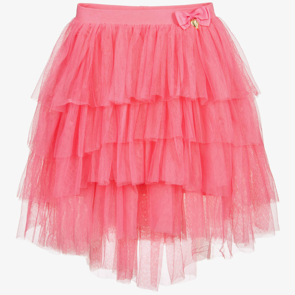Angel's Face - Розовая многоярусная юбка-пачка для подростков  | Childrensalon