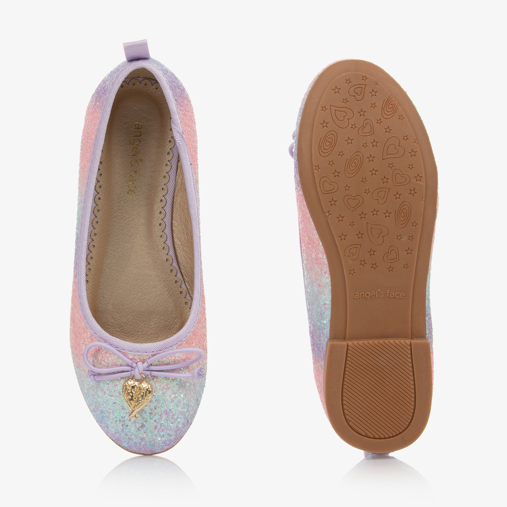 Angel's Face-Teen Purple Ballerina Shoes | Childrensalon Outlet