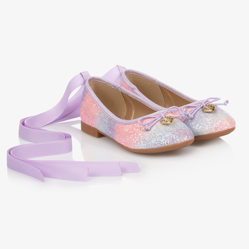 Angel's Face-Teen Purple Ballerina Shoes | Childrensalon Outlet