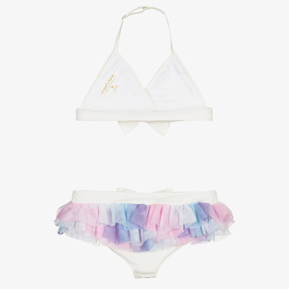 Angel's Face-Белое бикини для подростков (UPF50+) | Childrensalon Outlet