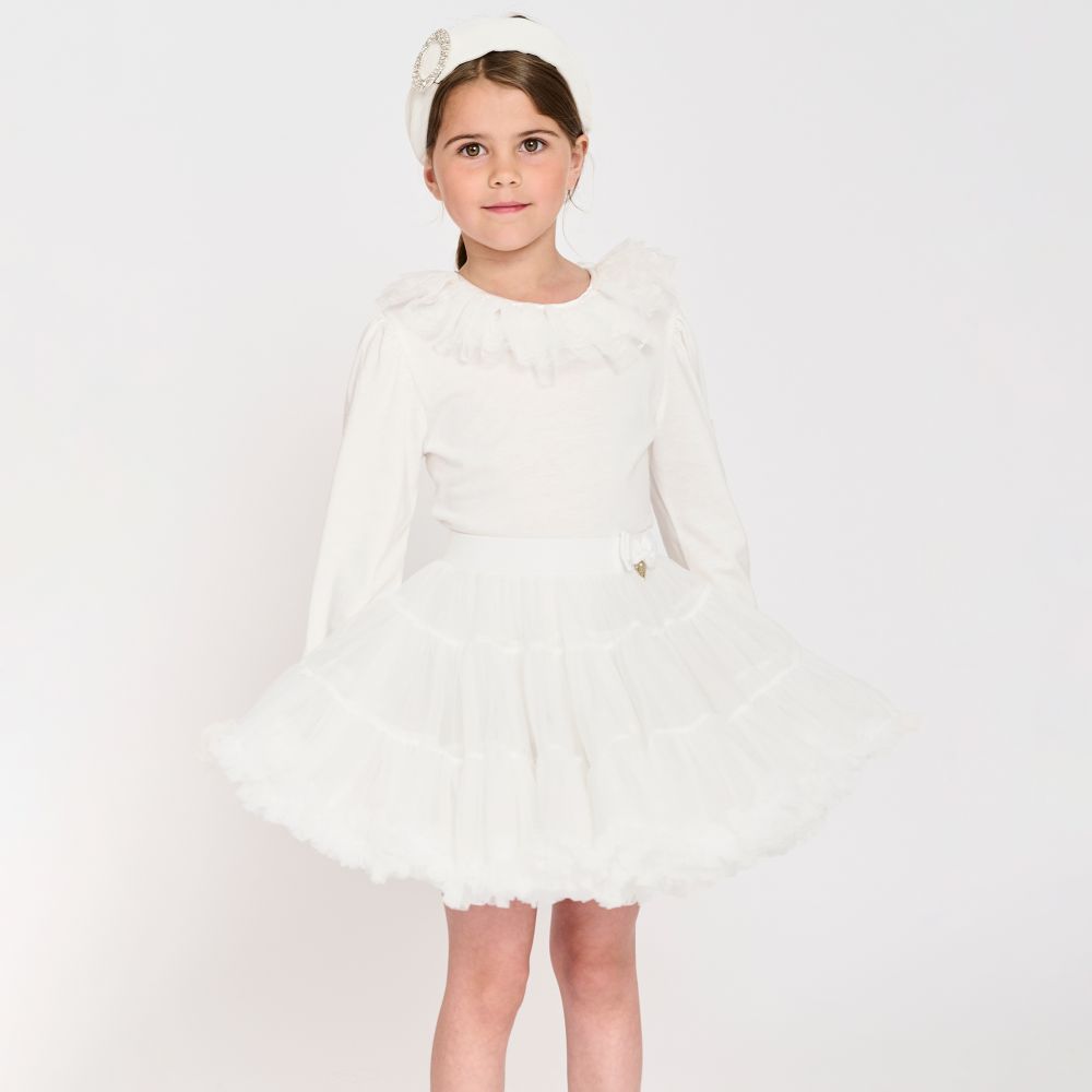 jupe tutu blanche