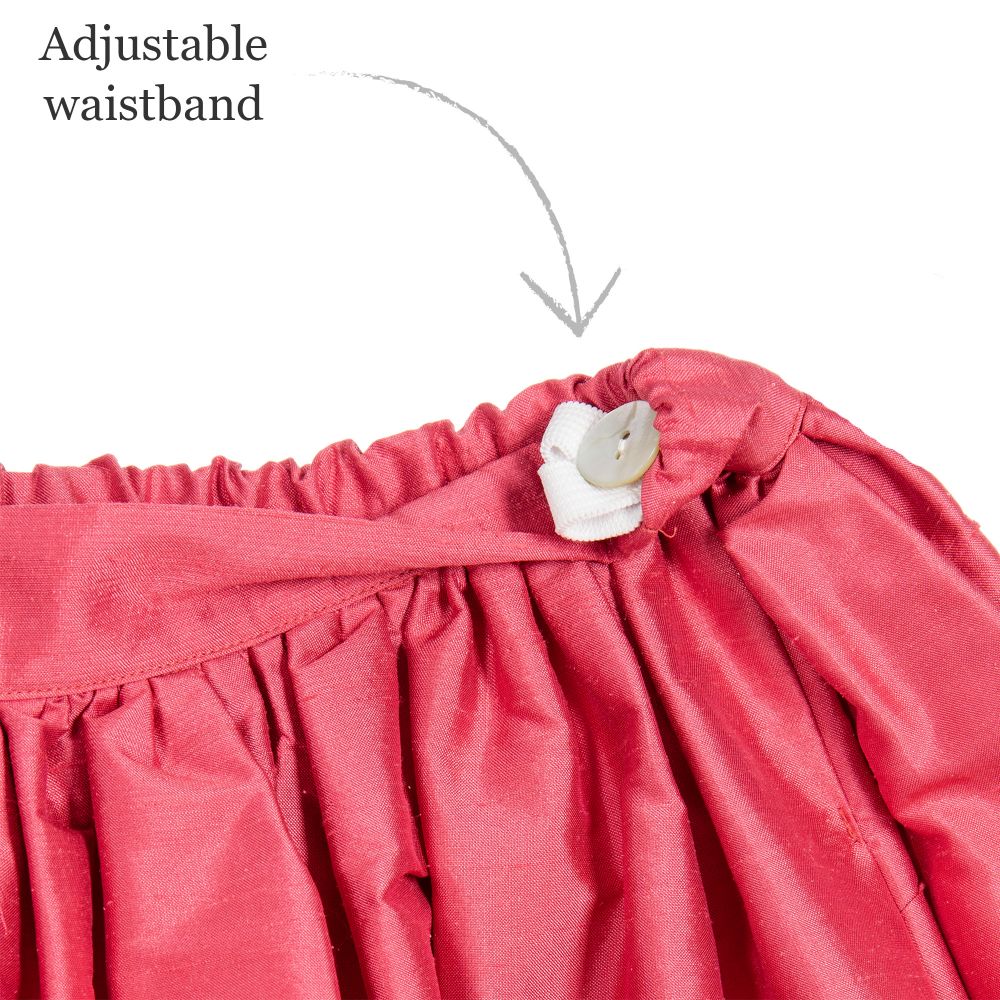Aristocrat Kids-Girls Silk Blouse & Skirt Set | Childrensalon Outlet
