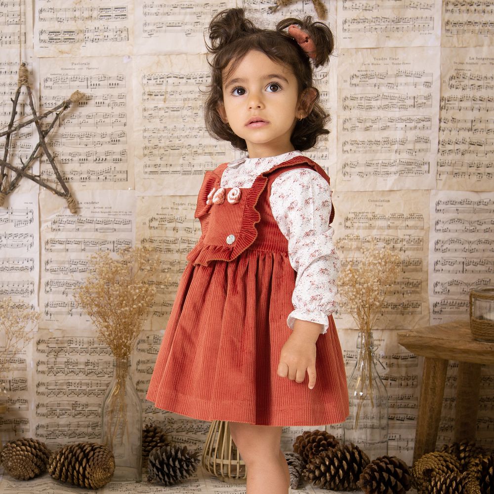 Little girl corduroy dresses store
