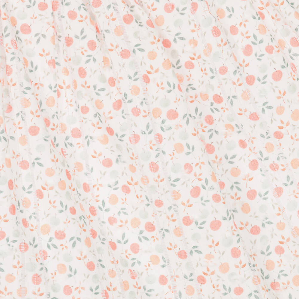 ارتيزانيا  غرانلي-فستان قطن لون أبيض للمولودات | Childrensalon Outlet