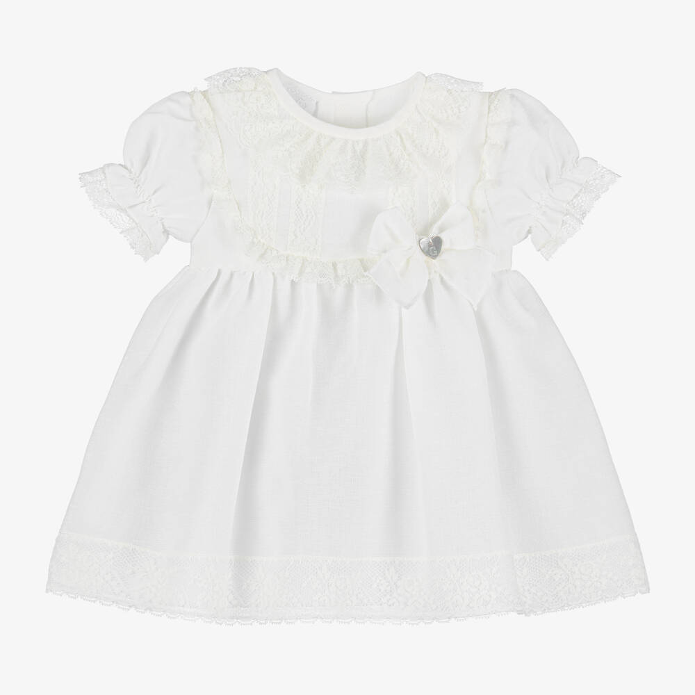 White lace baby dress top