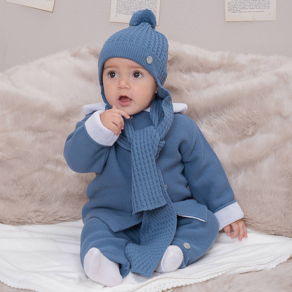 Hat with scarf attached kids on sale